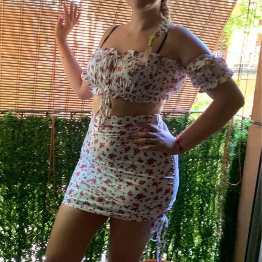 Floral Summer two piece set